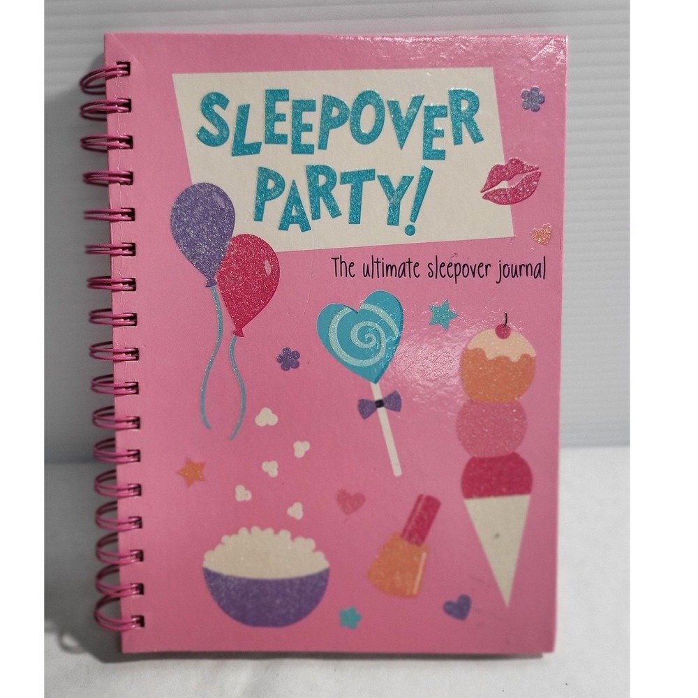 Sleepover Party Journal Ultimate Sleepover Journal Diary Guest Book